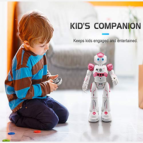GEEDIAR Robot Toys, Remote Control Robots Interactive Walking Singing Dancing Smart Programmable Robotics Gifts for Kids