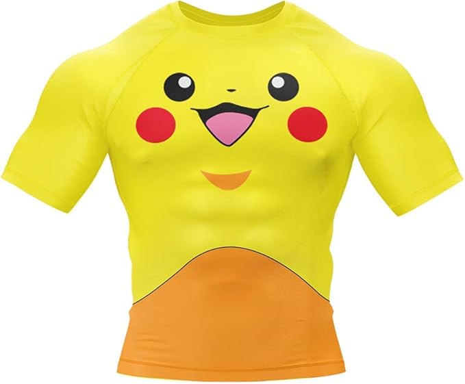 Rash Guard e Spats de Compressão No Gi BJJ para Jiu Jitsu, MMA