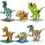 OliaDesign ABS Dinosaur Minifigures Dinosaur Building Blocks (6 Piece), 3