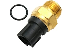 HQLP Radiator Cooling Fan Thermo Sensor Switch for Suzuki GSXR600 GSXR750 1997-2005 Burgman AN400 S/A 2003-2013 DL650 Vstrom 2004-2011 DL1000 V-strom 2002-2012 GSX1300R Hayabusa 1999-2007 SV1000 03-06