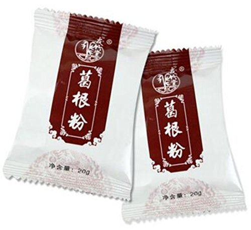 Helen Ou@hubei Specialty: Han Wa the Wild Root of Kudzu Vine Powder Pure and Natural and Organic Arrowroot Rich in Isoflavone Meal Replacement Powder 160g/5.64oz/0.35lb