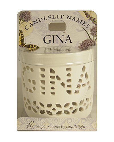Candlelit Names Gina