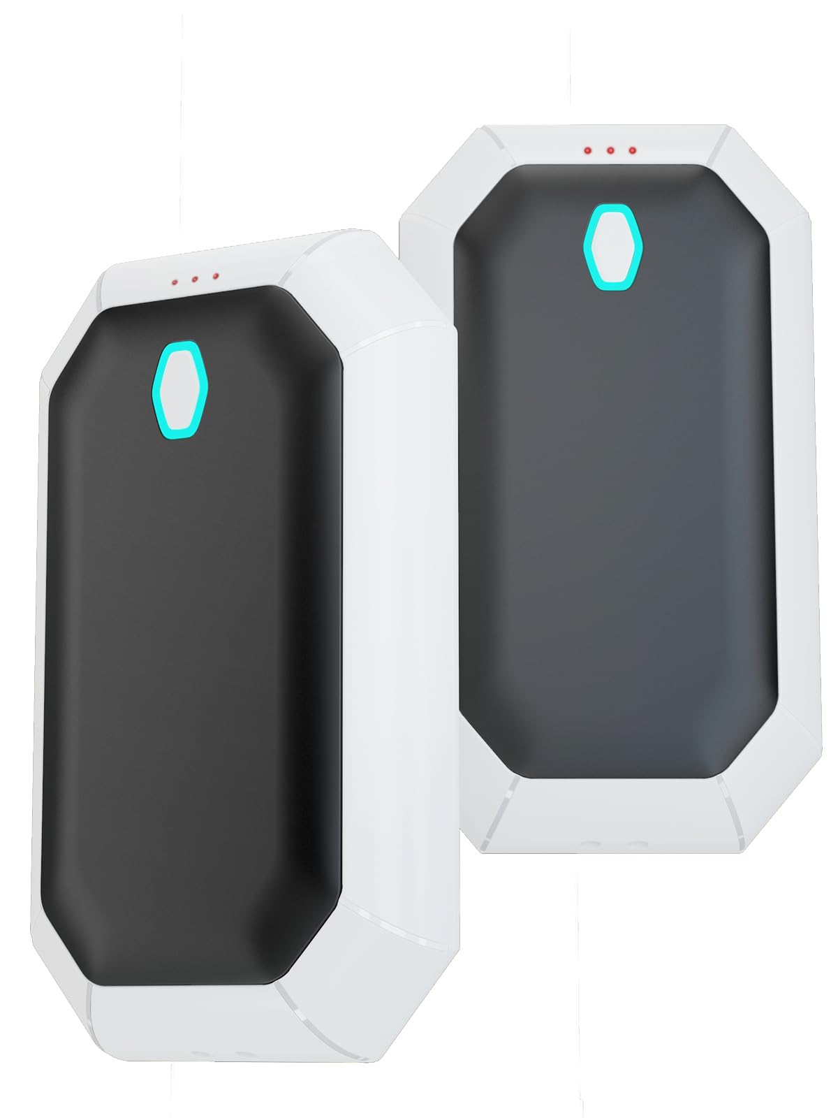 ITSHINY 2 Pack Rechargeable Electric Pocket Hand Warmer - Portable Heated Warmer for Outdoors, Raynauds, Camping, Hiking, Gifts