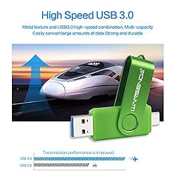 WANSENDA 2 in 1 Type C OTG USB C Flash Drive USB