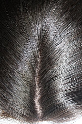 Uniwigs human hair silk skin top parting closure hair t…