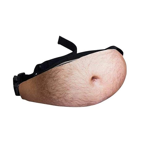 Gindoly Dad Bag dad BOD Fanny Pack, Einstellbarer Gürtel Bauchtasche Gürteltasche für Reisen Laufen, Wandern, Klettern EINWEG