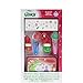 TownleyGirl The Grinch Kiss It Paint It Lip Gloss, Nail Polish and Nail Sticker Set with Makeup Case, 6 Pieces