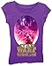 STAR WARS Girls Rogue One T-Shirt T Shirt, Purple Rush, X-Large US