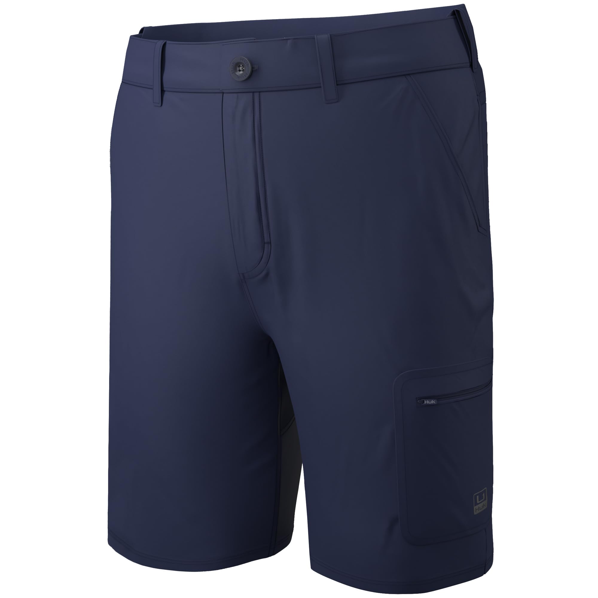 HUK Men's Standard Next Level 10.5", Quick-Drying Fishing Shorts, Naval Academy Image