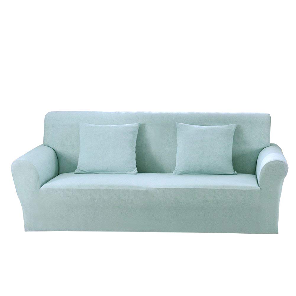 Monba Linen Style Sofa Cover 1 2 3 4 Seater Slipcover Stretch Antiskid