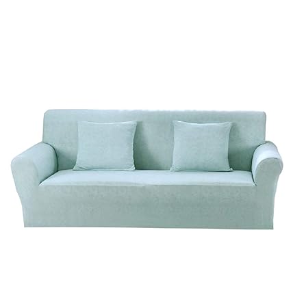 Monba Linen Style Sofa Cover 1 2 3 4 Seater Slipcover Stretch Anti