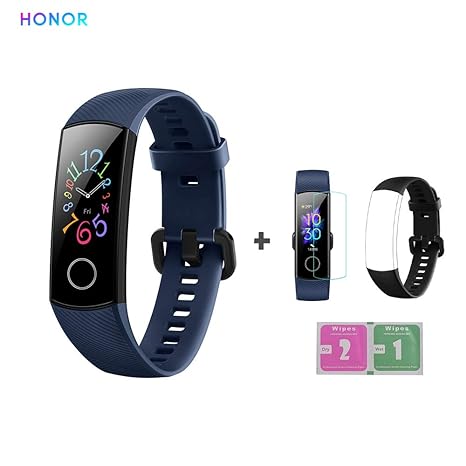 Amazon.com: HONOR Band 5 Fitness Tracker Heart Rate Monitor ...
