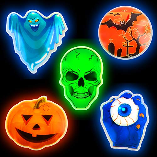 PartySticks Glow Stick Stickers - Glow in The Dark Stickers for Kids, Birthday Party Favors, Party Supplies, Classroom Game Prizes or Treats (8pk)