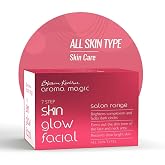 Aroma Magic Skin Glow Facial Kit - Multi Use | 7 Steps Skincare Set | Reduces Dark Circles | Gently Removes Dead Skin | Restores Clear &amp; Radiant Skin
