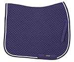 EOUS Diamond Show Pad, Purple/Silver, Dressage