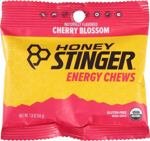 HONEY STINGER ORGANIC CHERRY BLOSSOM CHEW, 1.8 OZ