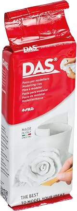 DAS White 250g Air Hardening Modelling Clay Hangable Pack