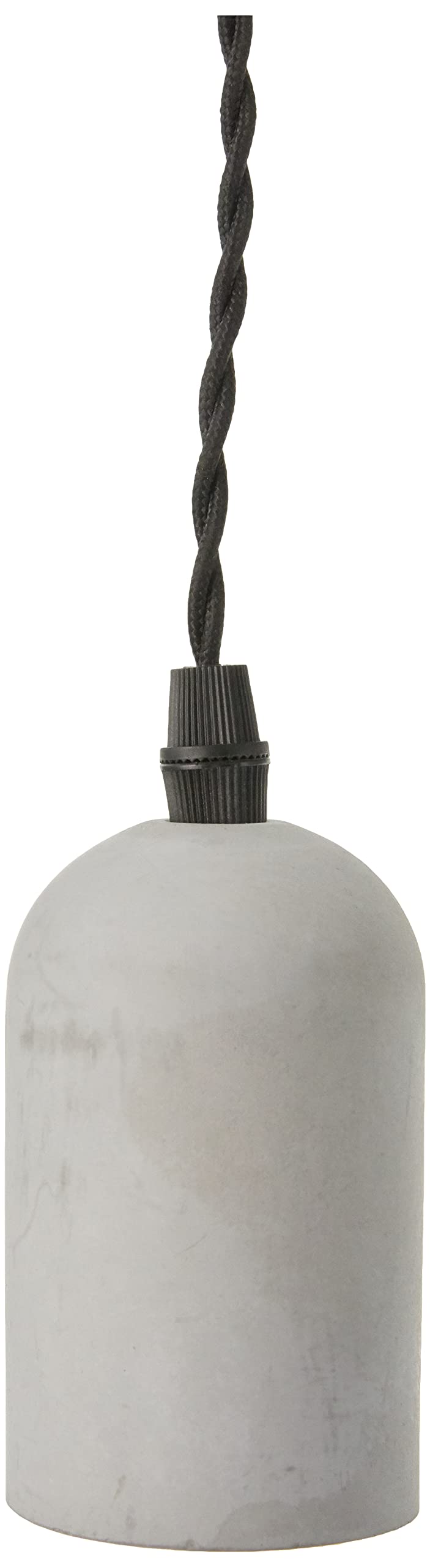 Kikkerland klp58-eu Concrete Pendant Lamp Cone, Ceramic/Concrete, Grey