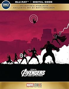 Image of Avengers: Age of Ultron SteelBook Ferguson Blu-ray Best Buy Exclusive BRAND NEW