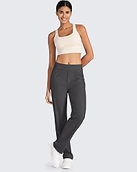 G4Free Wide Legs Work Pants for Women High Waist