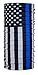 Thin Blue Line & Thin Red Line American Flag Bandana by Hoo-rag® - Multi-Use Face Mask & Neck Gaiter Shield - Seamless UV Protection Made Of 100% High Performance Moisture Wicking Polyester - Show Respect & Honor Police Law Enforcement Officers & Firefighters - Perfect For Fishing, Hiking, Camping, Conoeing, Kayaking & Other Outdoor Activities