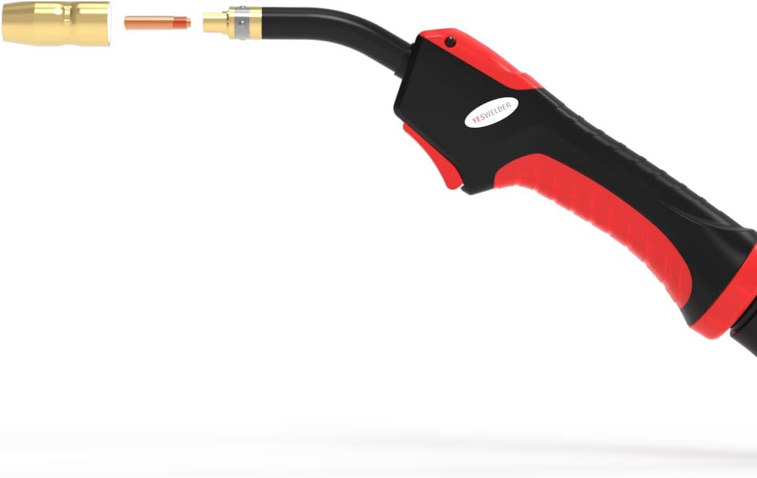 YESWELDER MIG Welding Gun Torch Stinger 100A 10ft, Replacement Hobart H-10/195957 H100S2-10/245924 For Hobart Handler 135/140/175/180/187 - - 
