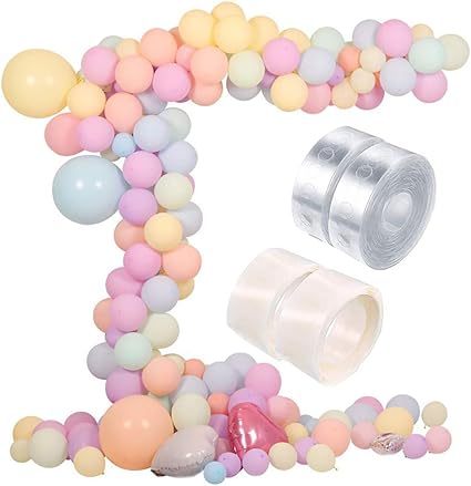 Amazon Com Mikilon Wall Decor Balloon Decorating Strip Tape 16 32