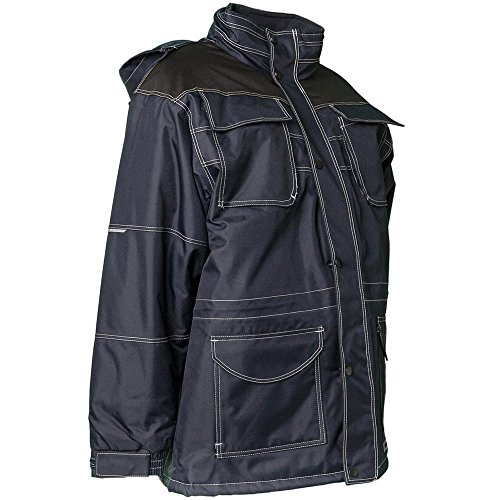 Planam Parka "Winter Steal" Größe L in marine / schwarz, mehrfarbig, 3377052