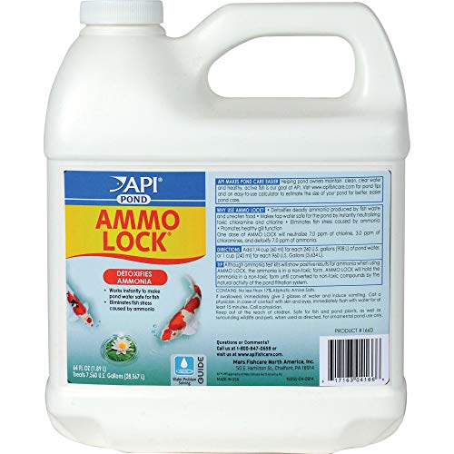 Aquarium Pharmaceuticals Pondcare Ammo-lock Ammonia Rem 64 Ounces - 166D