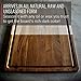 Made in USA Walnut Cutting Board by Virginia Boys Kitchens - Butcher Block made from Sustainable Hardwood (20x15)