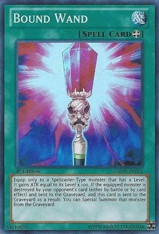 Yu-Gi-Oh! - Bound Wand (GAOV-EN051) - Galactic Overlord - Unlimited Edition - Super Rare