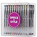 Office + Style Gel Pens Set, Non-Toxic, Water Resistant, Great for Sketching, Drawing, Calligraphy (Pack of 48)