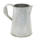 Achla Designs Galvanized Flower Carafe Watering Jug