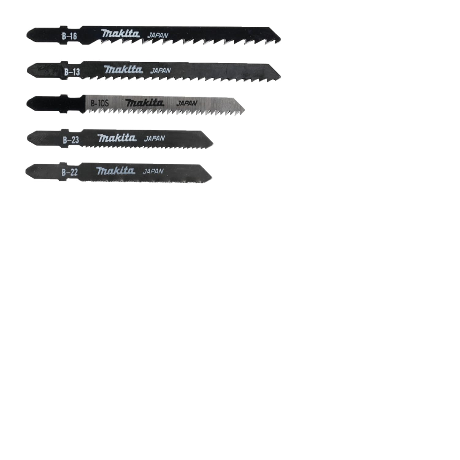 Makita A-86898 Universal Fitting Jigsaw Blades - Selection Pack