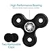 Spinny Fidget Toy TANAAB [Solid & Durable]High Speed[Super Smooth Spinning]Well Balanced Figit Spinner - 2017 New Black