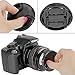 Neewer 58MM Camera Lens Cap Kit for CANON Rebel (T5i T4i T3i T3 T2i T1i), CANON EOS (700D 650D 600D 550D 500D 450D):(5)58mm Lens Caps+(5)Cap Keeper Leashes+(1)Microfiber Cleaning Cloth