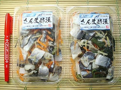 Amazon 築地丸中 さんまの酢漬け2パック さんま サンマ 秋刀魚 ノーブランド品 漬け 酢〆魚 通販