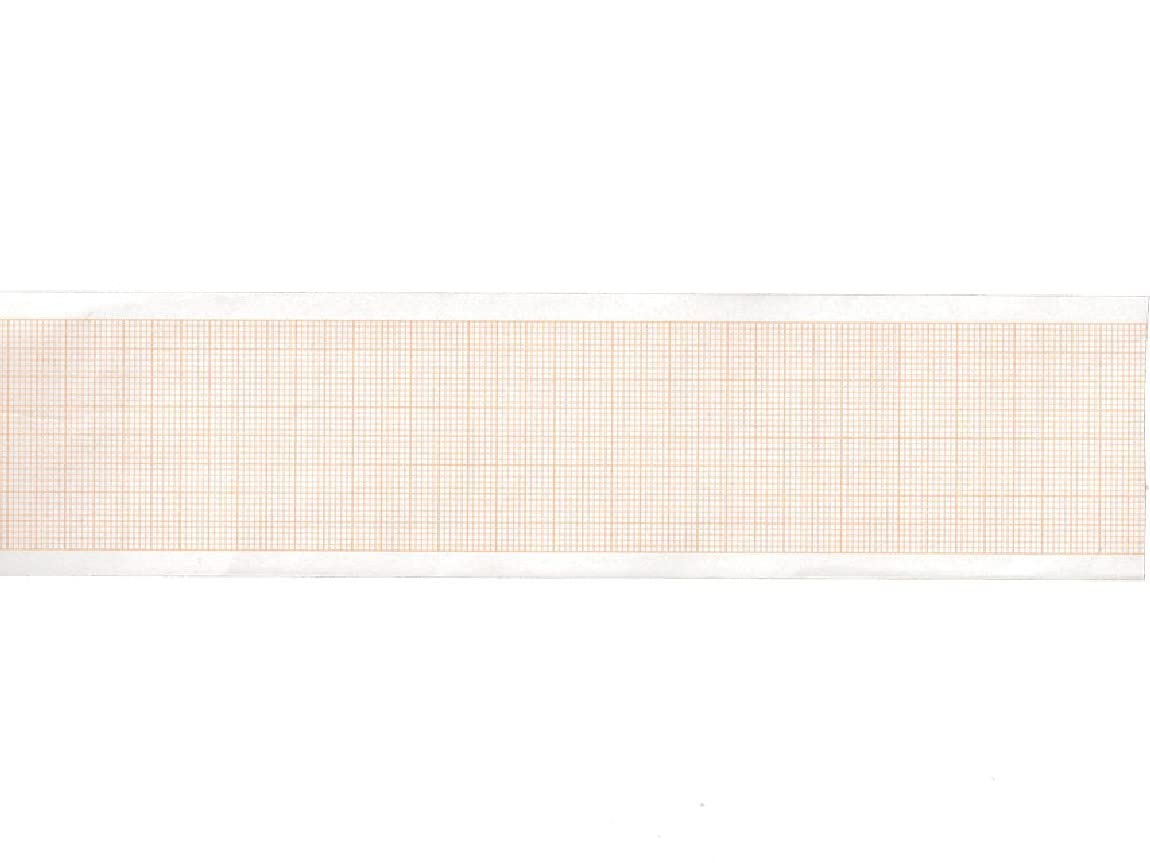 Gima 32968 Thermal Paper Roll Ecg, Orange Grid, 50 mm x 20 m