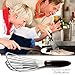 Elite Chef Fish Spatula Turner with Offset Slotted Metal Head Keeps Your Food Intact