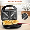 Kuyal-3-in-1-Snack-Maker-with-Waffle-Panini-and-Toasted-Sandwich-Plates-750W-Sandwich-Toaster-Maker-Waffle-Machine-Panini-Press-LED-Indicator-Lights-Cool-Touch-Handle-Anti-Skid-Feet-Black Kuyal 3-in-1 Snack Maker with Waffle, Panini and Toasted Sandwich Plates, 750W Sandwich Toaster Maker, Waffle Machine…