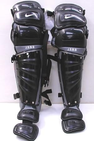 Amazon Nike ナイキ 一般軟式キャッチャープロテクターレガースプロプレシジョンキャッチャーレッグガードbp0054ブラック 001 Nike ナイキ キャッチャー用レガース