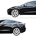 TopLight Model 3 Mud Flaps & Splash Guards, Front Rear Mudguard Kit Auto Fender Mudflaps with Screws Full Protection Customized, (Set of Four)