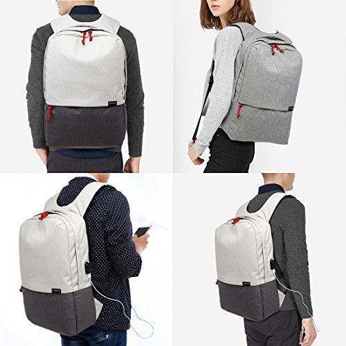 GOHIGH Rechargeable Backpack Gym Laptop Backpack Business Canvas