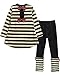 Ancia Baby Girl Kids Toddlers Long Sleeve Top Pant Legging Set