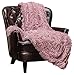 Chanasya Premium Solid Faux Long Fur Throw Blanket - Soft, Fuzzy Throw Blanket - for Bed or Couch - 50
