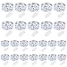 24-Pack Fairy Lights Battery Operated Firefly Starry String Lights Waterproof 7.2FT, Cool White 20 Micro LEDs Copper Wire Portable Bulk Fairy Lights for Wedding Bedroom Party Christmas Festival