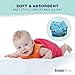 SimplyLife Home Reusable Baby Cloth Diapers, Washable Adjustable Eco-Friendly, Soft Super Absorbent Fabric with Waterproof Cover, Breathable Comfortab