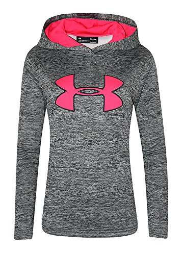 women's ua storm caliber big logo hoodie