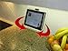 The Swivel Patented Kitchen IPad Rack / Holder for All IPads, Tablet PC's and Cookbooks Too