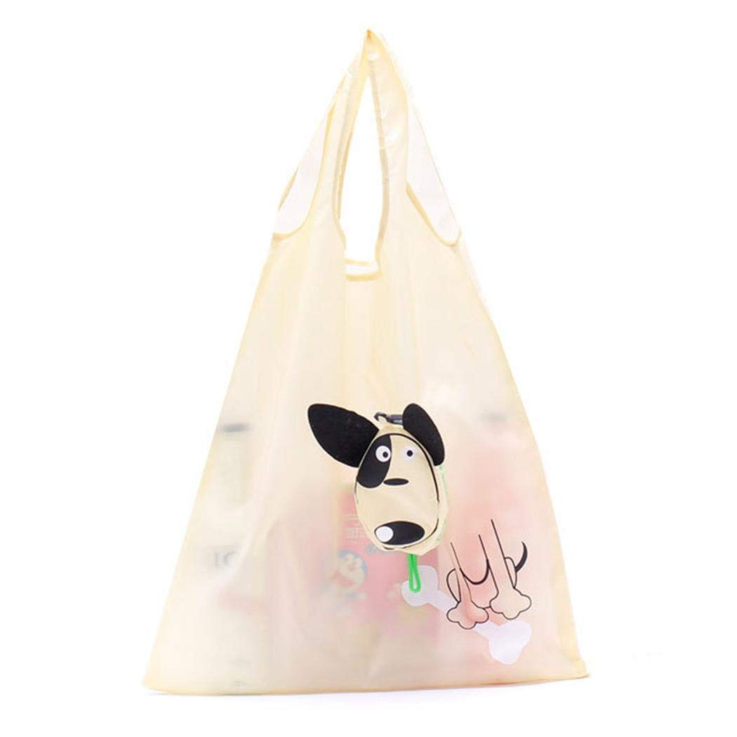 yagot Kreatives Karikatur Hunde faltbare tragbare Einkaufstasche Einkaufstaschen